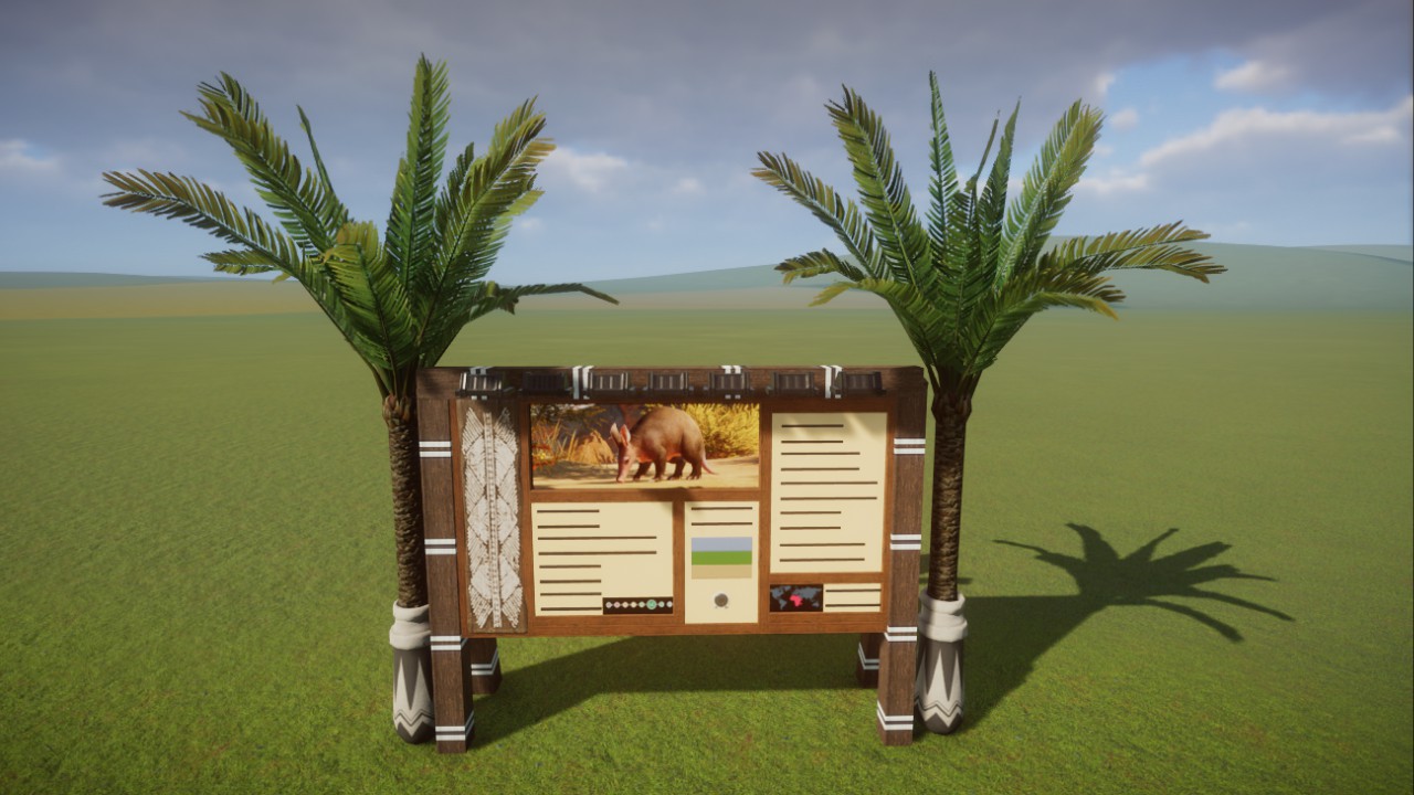 Universal interactive information board (small)