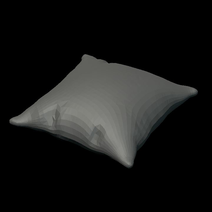 Cushion lying stl