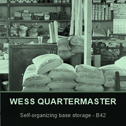 Wess Quartermaster - Self-Organizing Storage