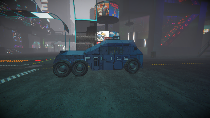 Clang City PD Cruiser