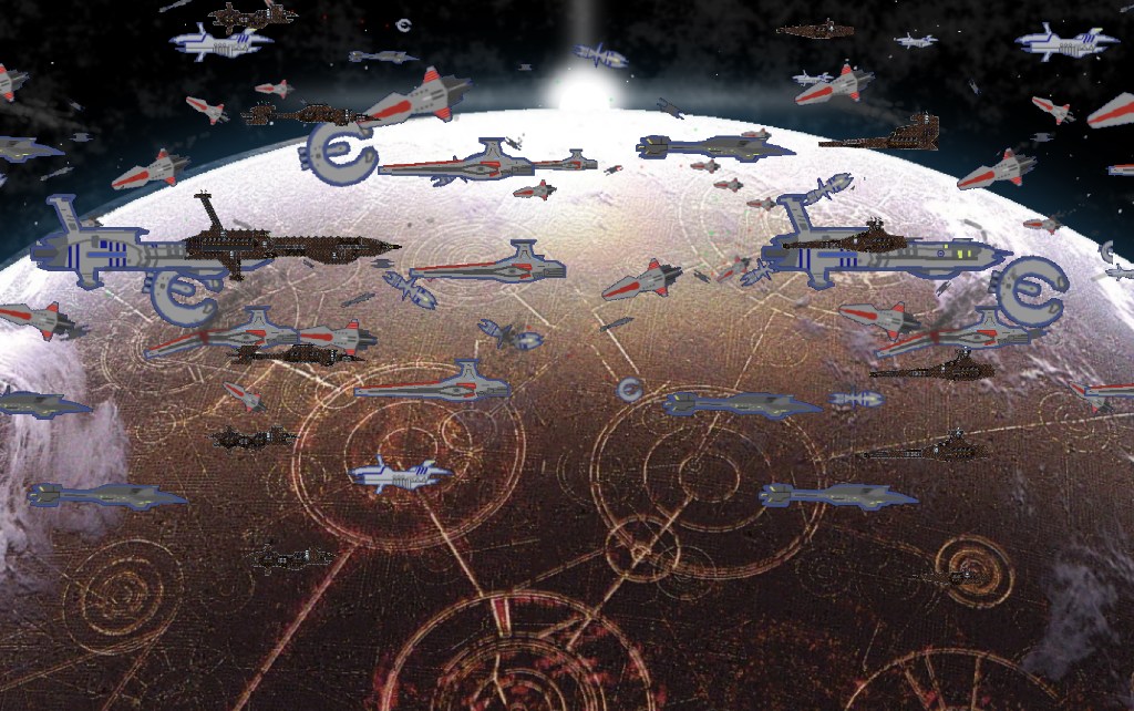 Battle of Coruscant Space DM