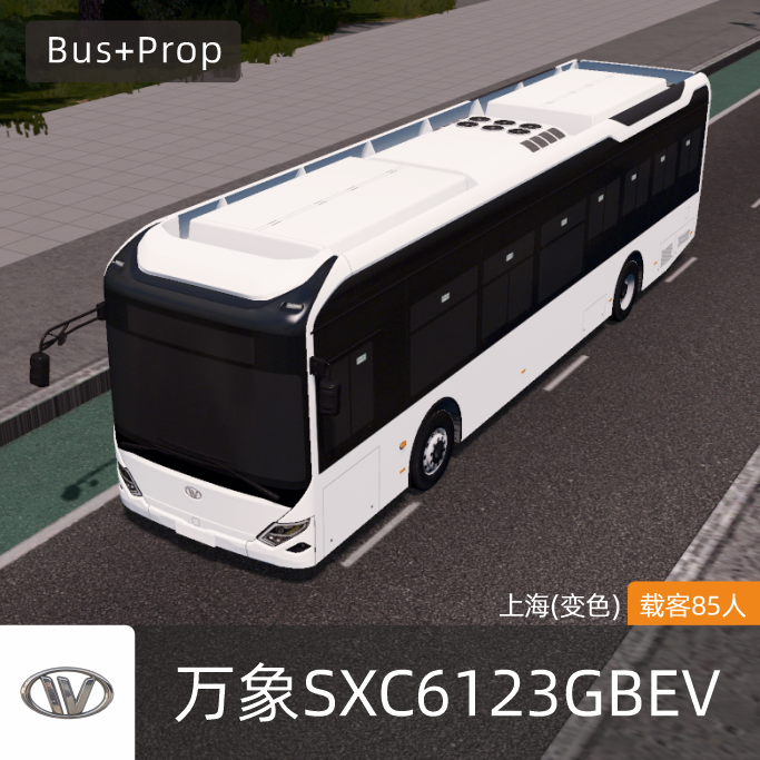 万象SXC6123GBEV-全车变色 WANXIANG BUS China