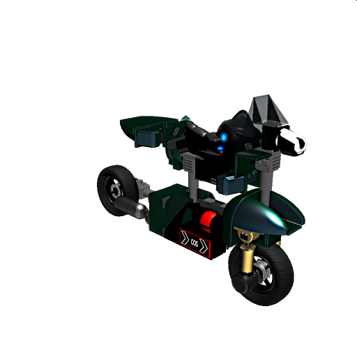 sport bike but glitch