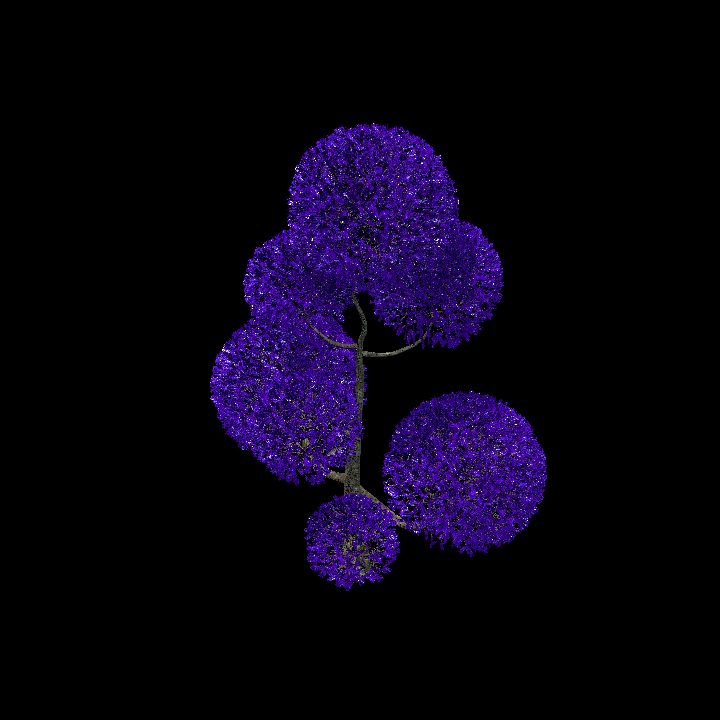 Fantasy Tree Purple