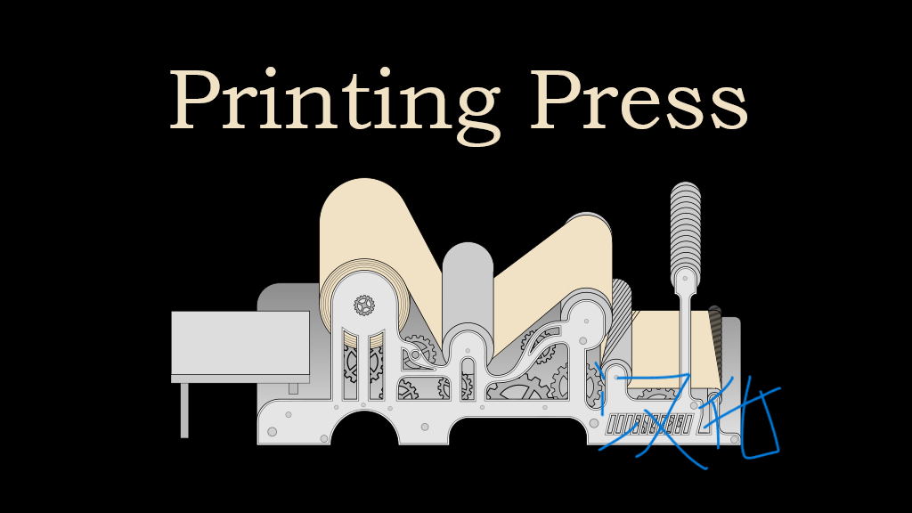 Printing Press 汉化 mod preview for RimWorld