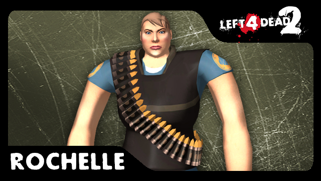 COMM: TF2 Fem Heavy (BLU) [Rochelle]

