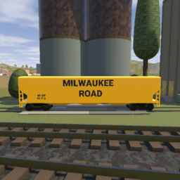 Milwaukee Road 3 Bay Covered Hopper (2nd Variant)