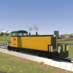 CNW #1301 EMD SW1500 Locomotive (Remaster)