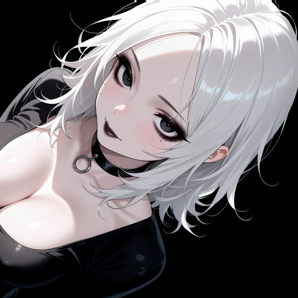 Girl | Dark Background | Dark / Colored Versions | 4K preview