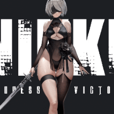 Nikke 2B Unofficial Waterfront Gear 1 preview