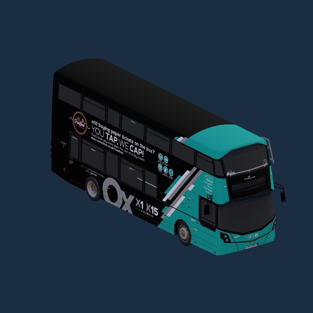 Oxford Bus Company X1 | X15 Wright StreetDeck