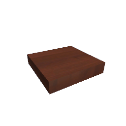 shelf burnt beech middle 25 cm