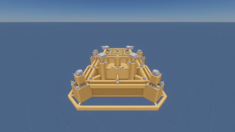 The Orange Fortress (can be sunk)