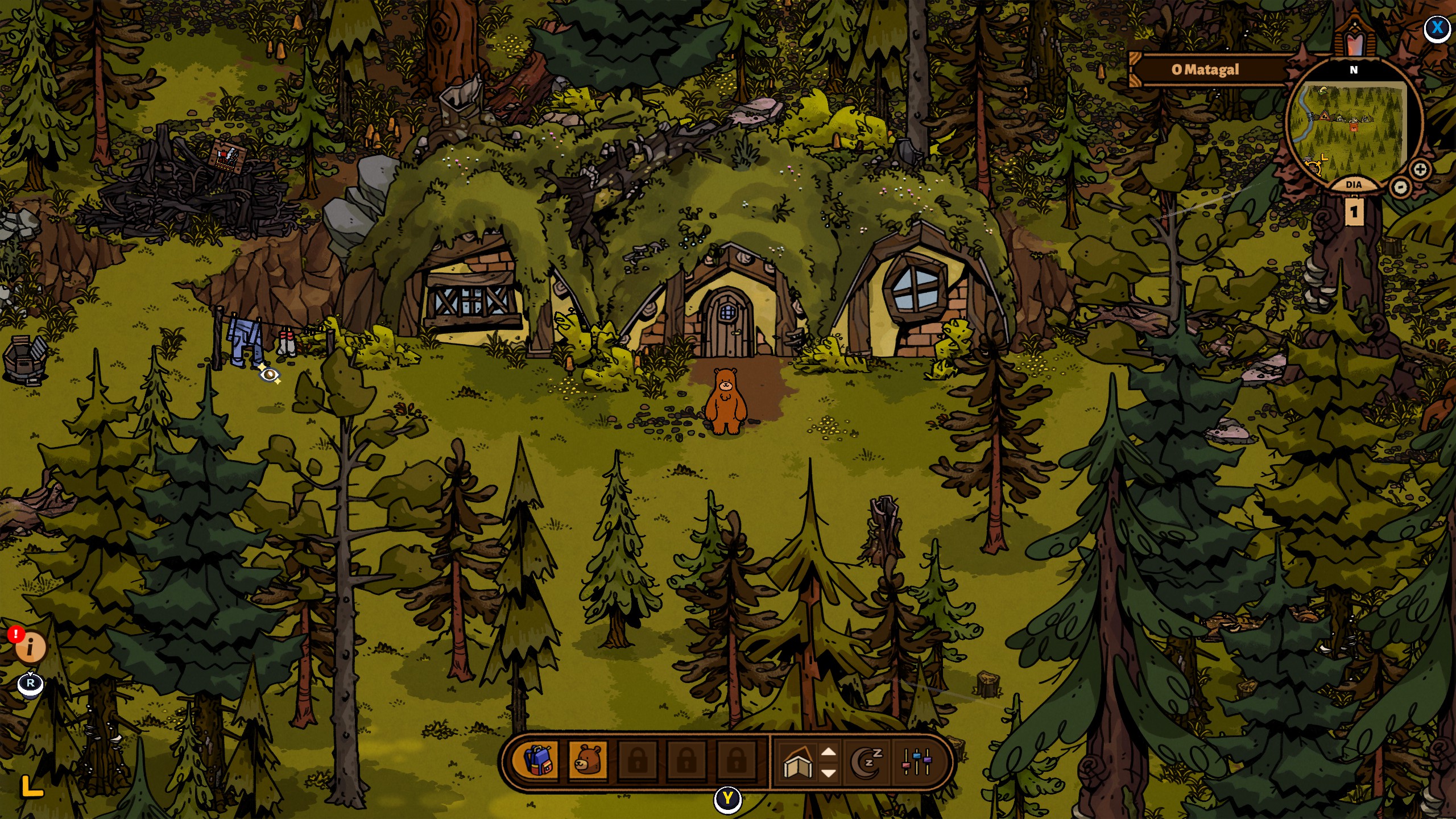 Игровой процесс Bear and Breakfast
