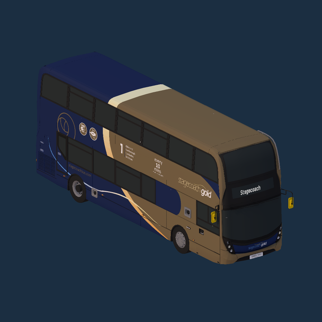 Stagecoach South Gold Aldershot 1