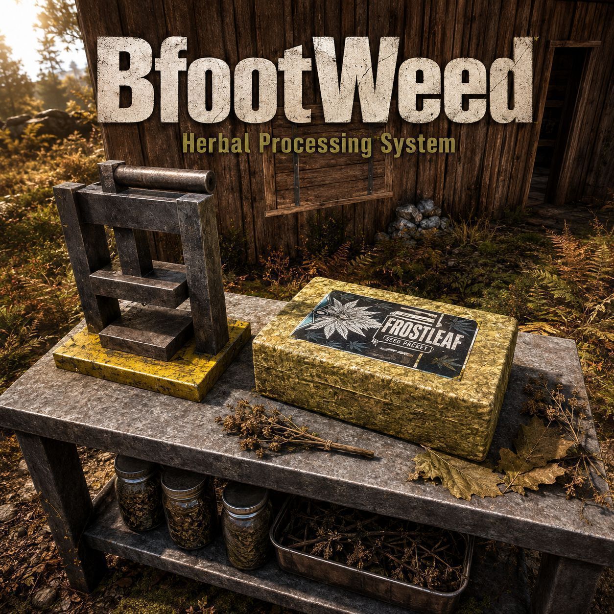 Bfoot Weed & Drug Processing System