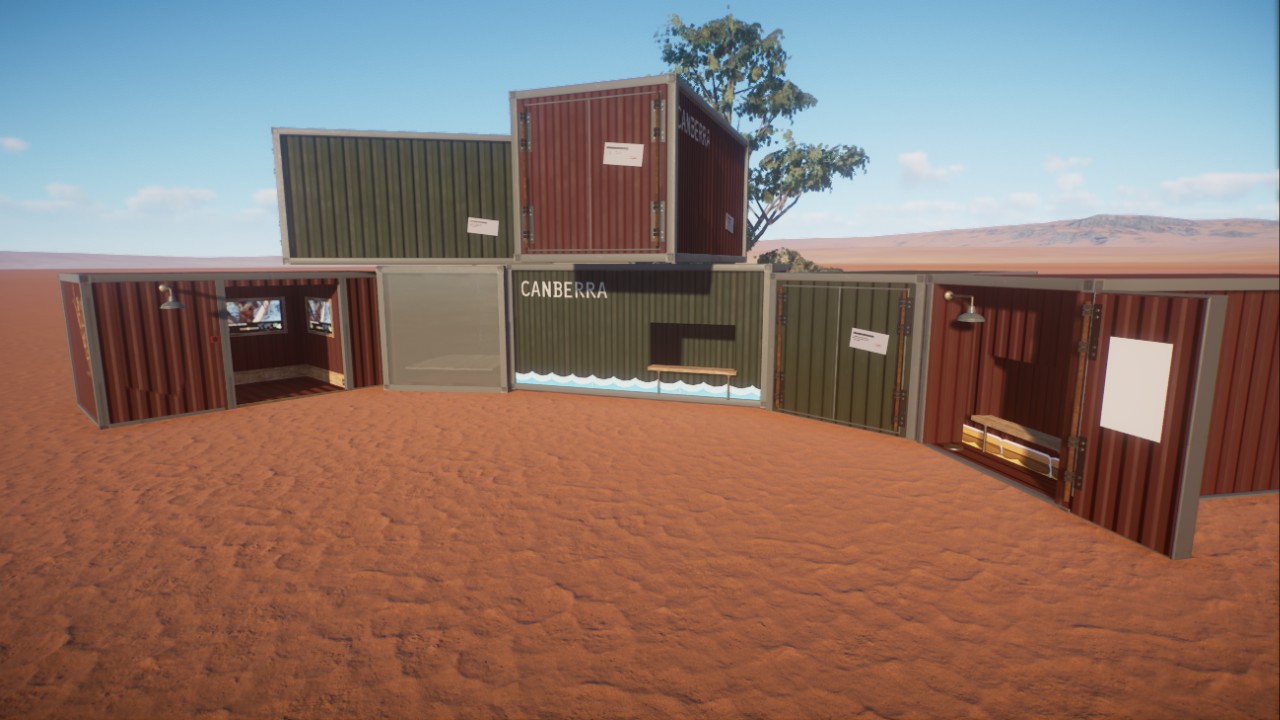 Recycled shipping containers