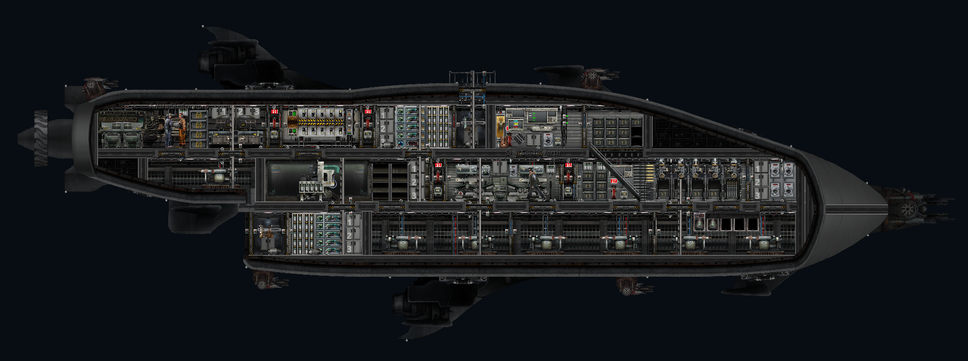 C-104 Chimaera – Barotrauma Mod
