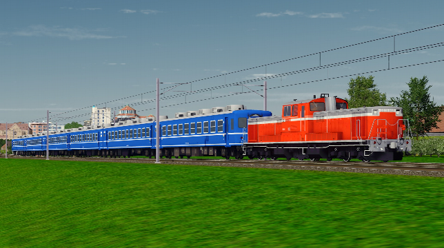 JR East DD51-842 + 12 series (6 Cars)