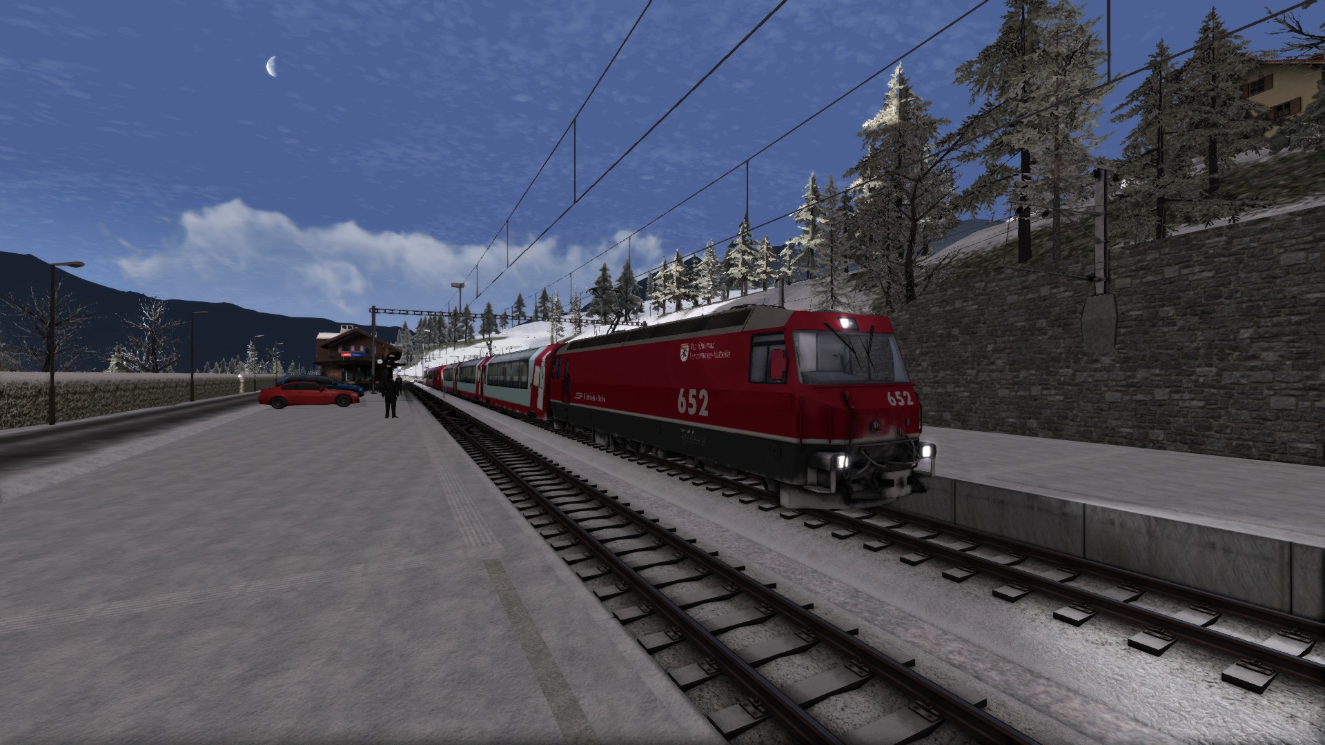 474 Switzerland tour Abula Line part 2 Filisur to Preda