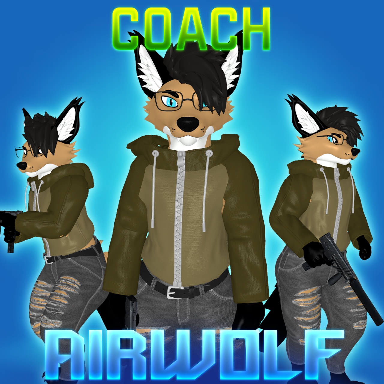 [COMM] VRC: Airwolf Freakhound - Coach
