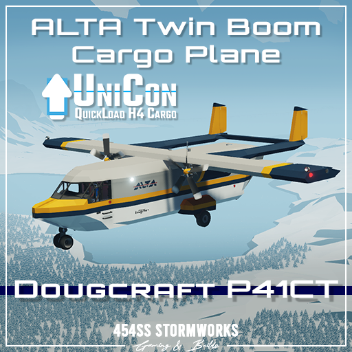 Dougcraft P41CT ALTA Twin Boom Cargo Plane