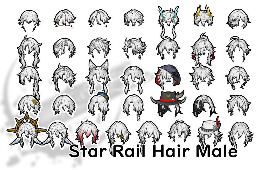 [VK]Star Rail Hair/M