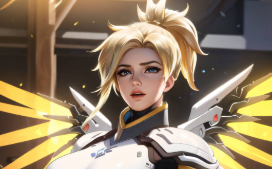 R-18 Mercy (Overwatch) animated Glow Tablet Medkit 5

