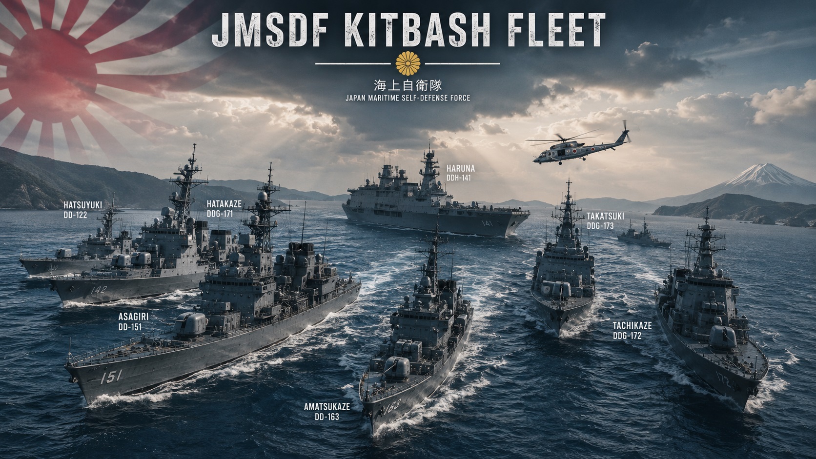JMSDF Pack for Pacific Strike preview