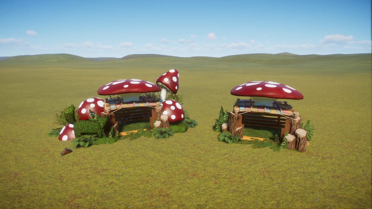 Mini Animal House - Mushroom-动物之家-蘑菇 preview