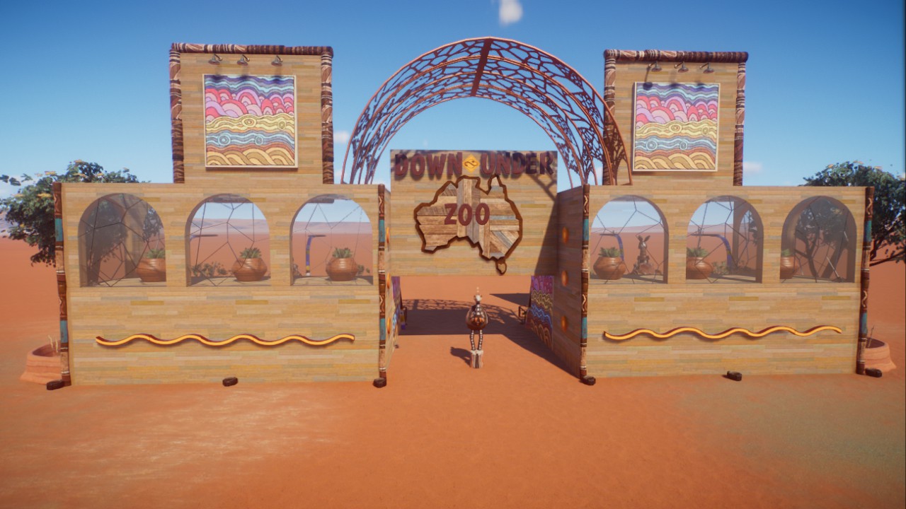 Australian Zoo Entrance