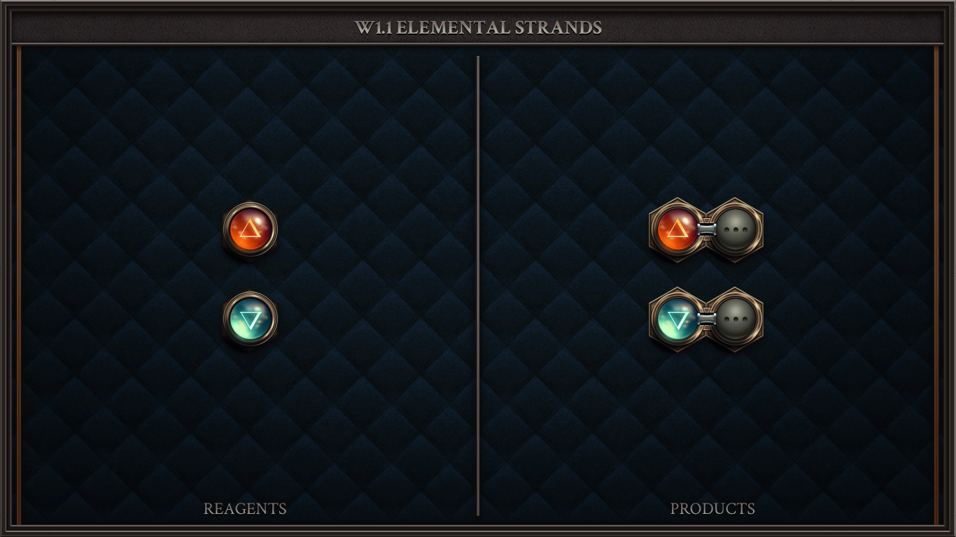 W1.1 ELEMENTAL STRANDS