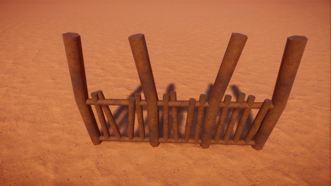 Broken Horror Fence