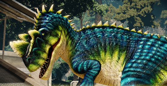River Ghost Ceratosaurus
