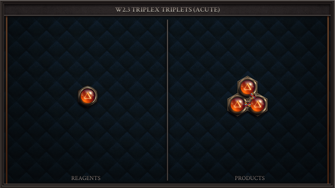 W2.3 TRIPLEX TRIPLETS (ACUTE)