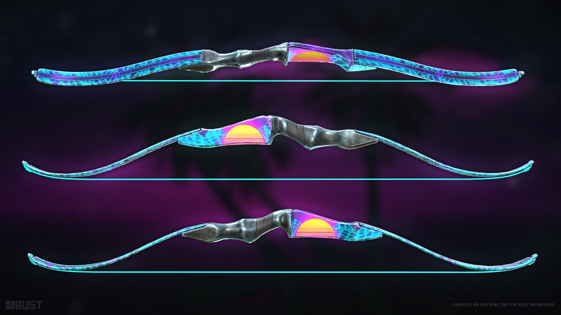 Retrowave Bow