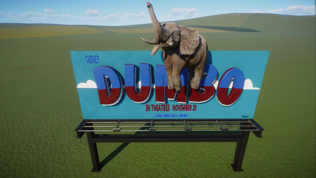 Billboard Advertising ... Dumbo