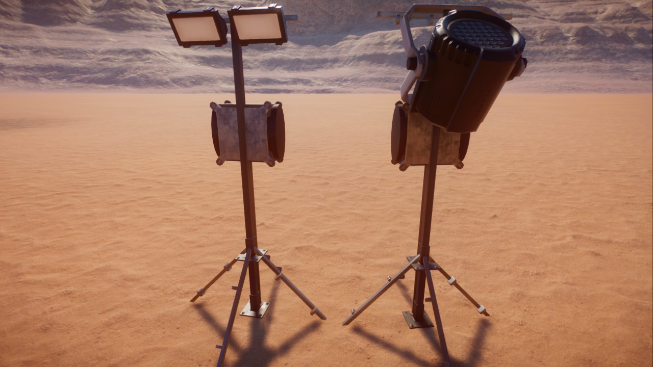 Free Standing Lights
