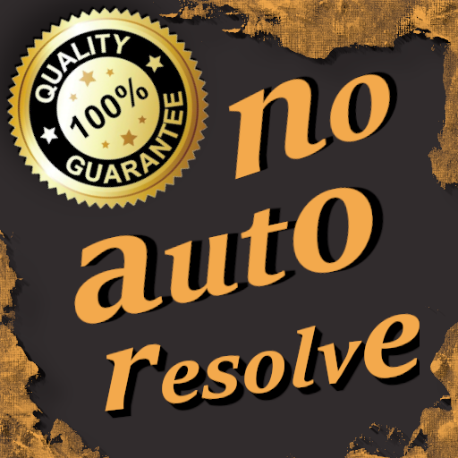 No AutoResolve