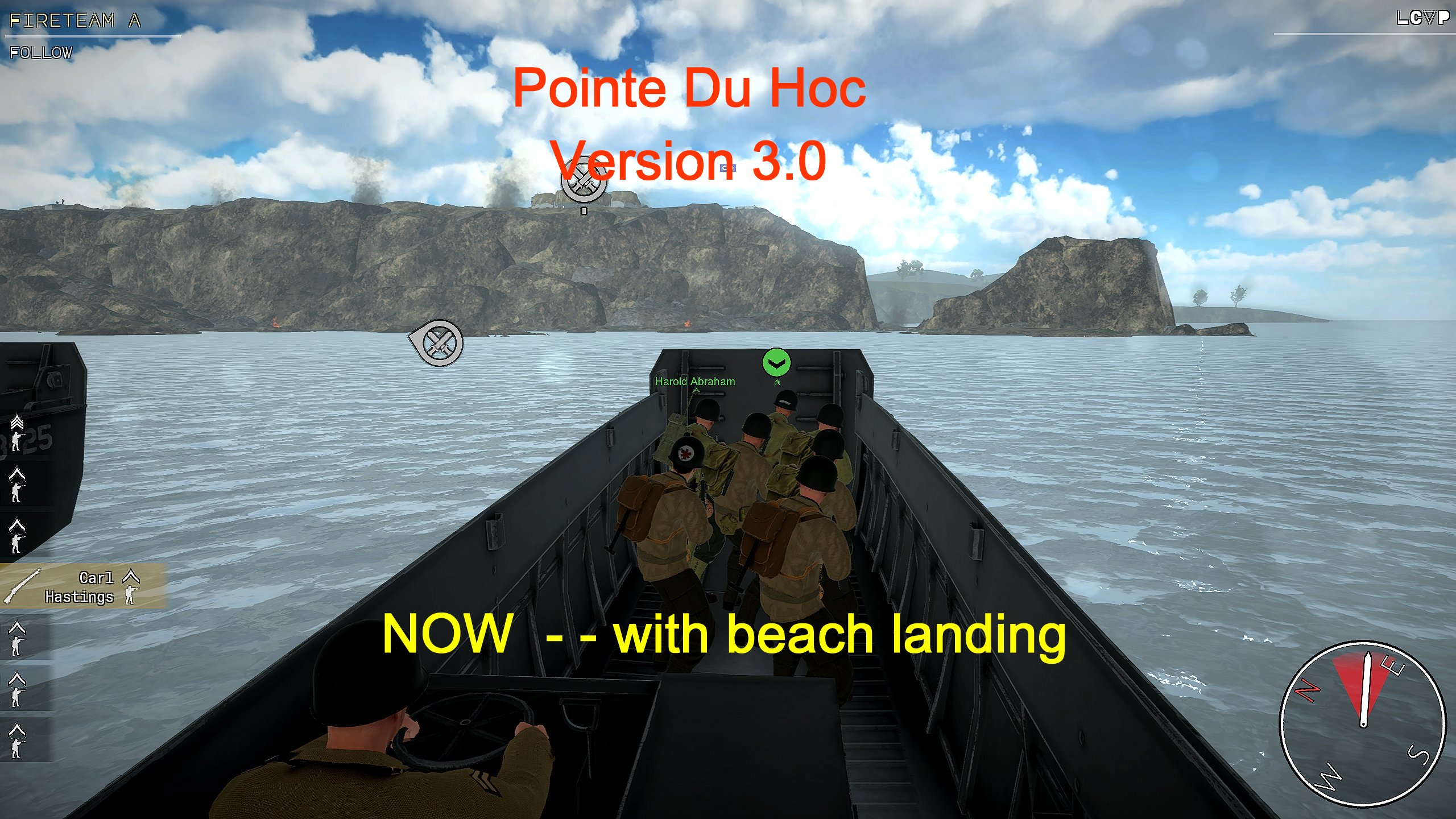 Point Du hoc Ver 3.0 landings [Mission]