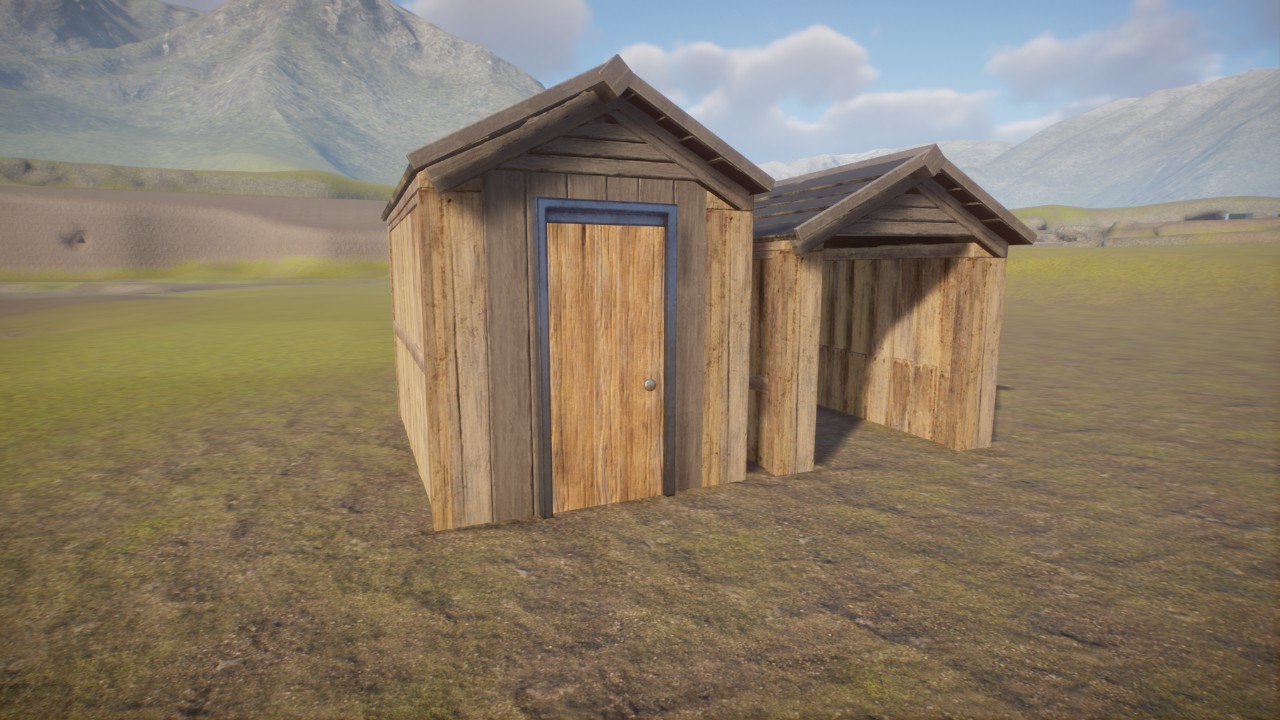 Little shabby sheds