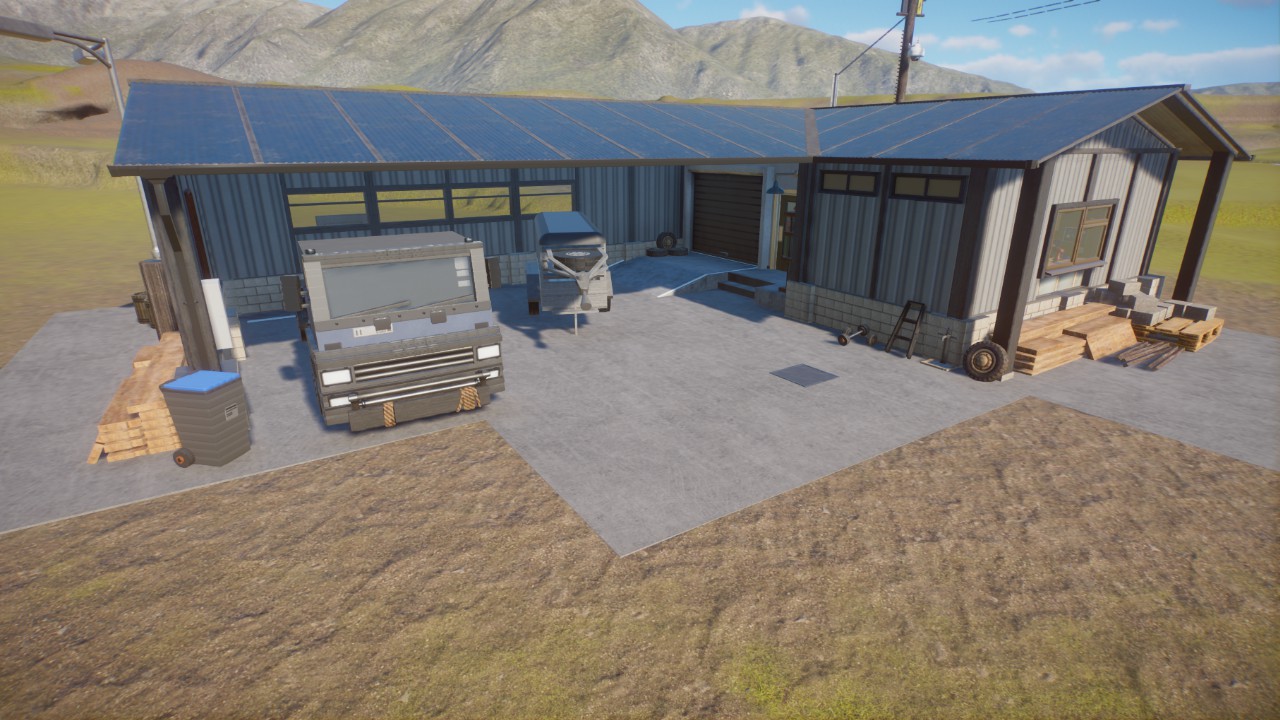 Backstage Garage/Warehouse - By Toves