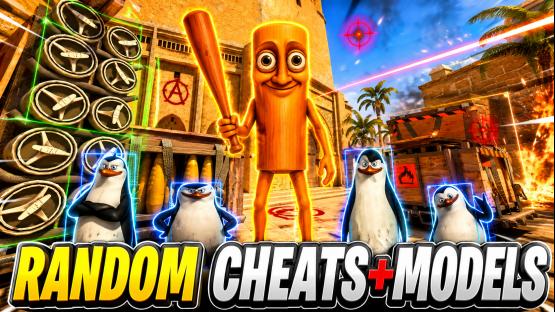 RANDOM CHEATS+MODELS – Counter-Strike 2 Mod
