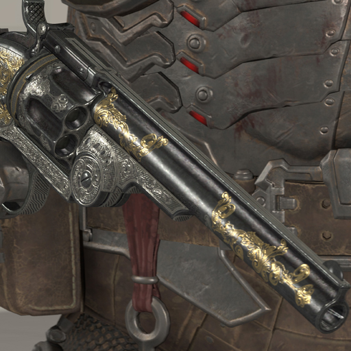 Red Dead Redemption II Dutch Van Der Linde's Revolver (Prop)