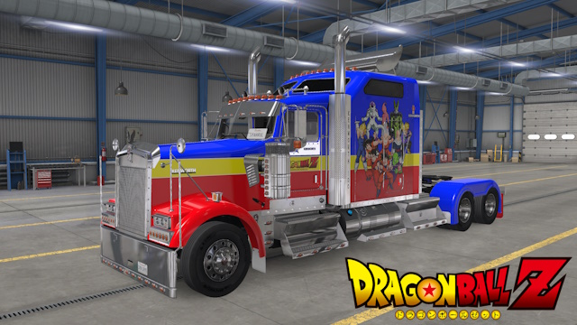 Kenworth W900 Dragon Ball Z Skin