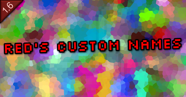 [RM] Red's Custom Names