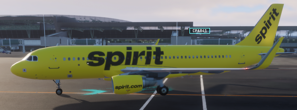 Spirit A320ceo 涂装