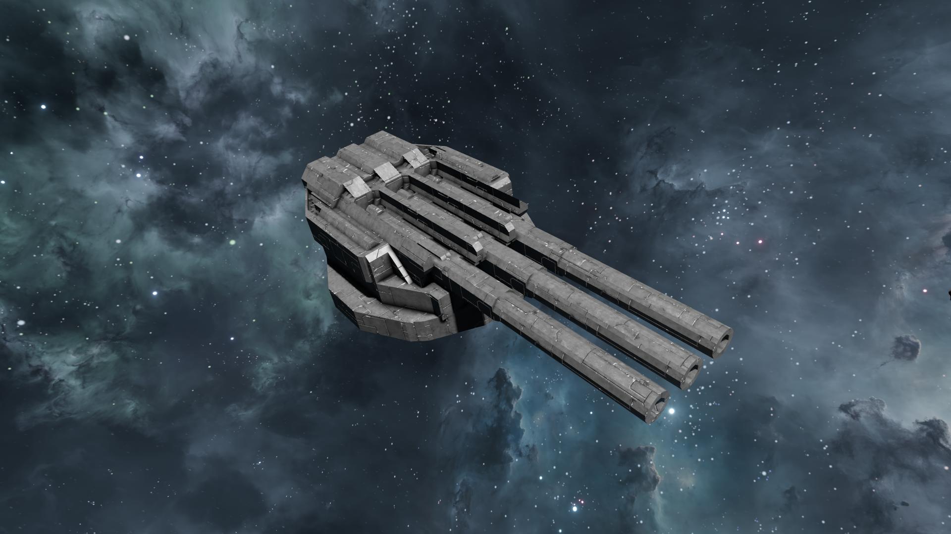 "ATROPOS" ULTRA HEAVY TRI BARREL DECK GUN
