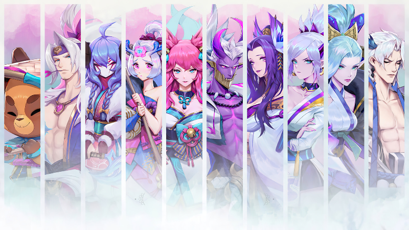 Spirit Blossom Skins