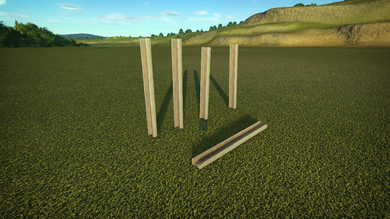 WWII - Anti Tank Rail (Single)